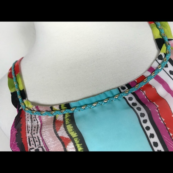 Christophe Sauvat Intermix Dress Floral Apache S - Picture 4 of 10